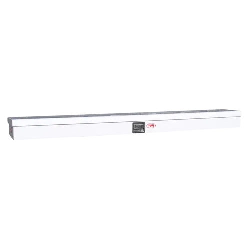 TC9614 – RKI Tool Box, Topper Single Lid Powder Coated White Steel 96-3/4 Inch Length x 14-1/2 Inch Width x 7-1/4 Inc...